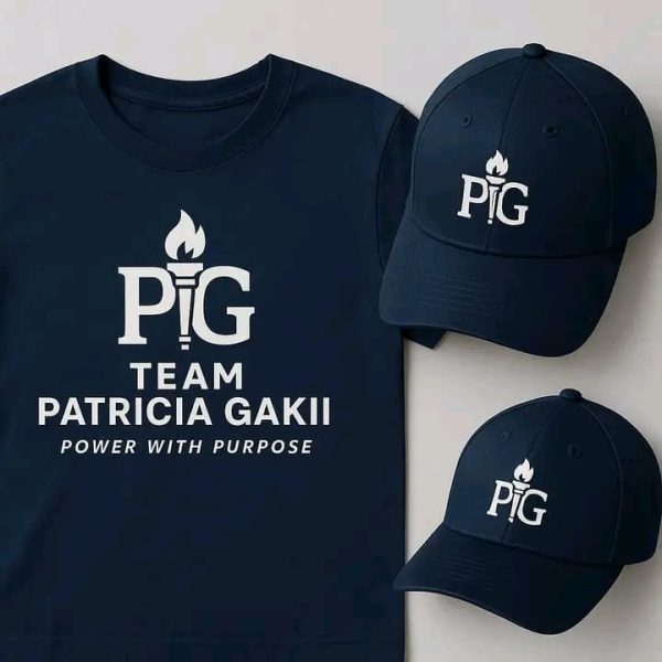 Branded blue t-shirt & cap combo